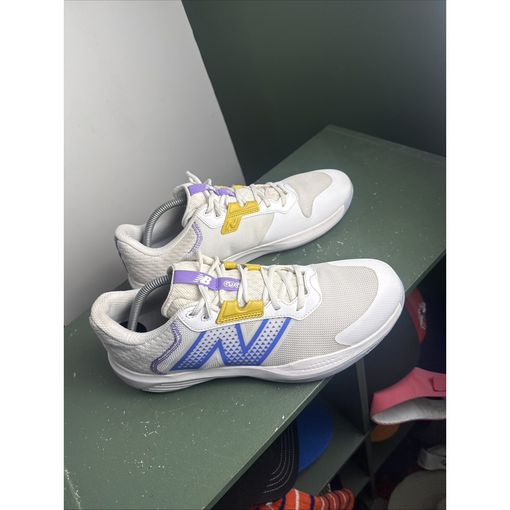 New Balance 696  Tennis Sneakers White Multi Women's Size 12B
